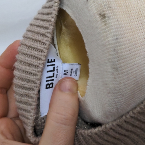 Billie Tan Sweaterdress - Picture 10 of 10